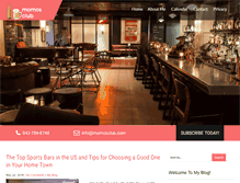 Tablet Screenshot of momosclub.com